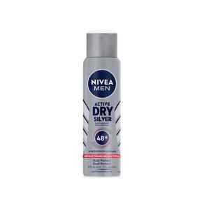 Desodorante Nivea Men Silver Protect Antibacteriano Aerosol Antitranspirante 48h 150ml