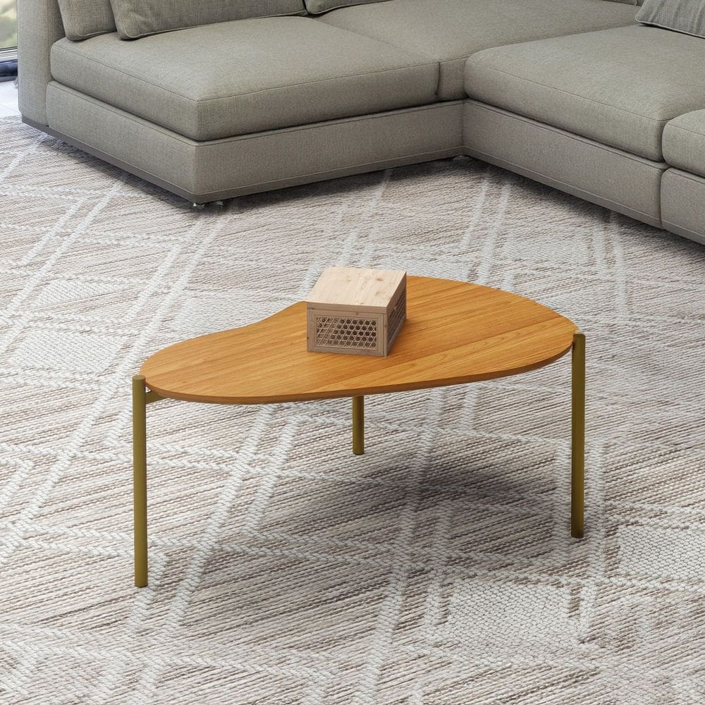 Mesa de Centro Orgânica 75cm - Dalla Costa