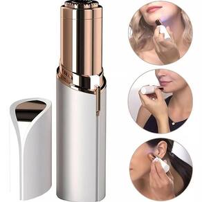 Batom Portátil Depilador Facial Buço Rosto Aparador Pelos