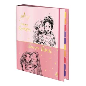 Fichário Caderno Argolado Colegial Princesas 48 Folhas - DAC