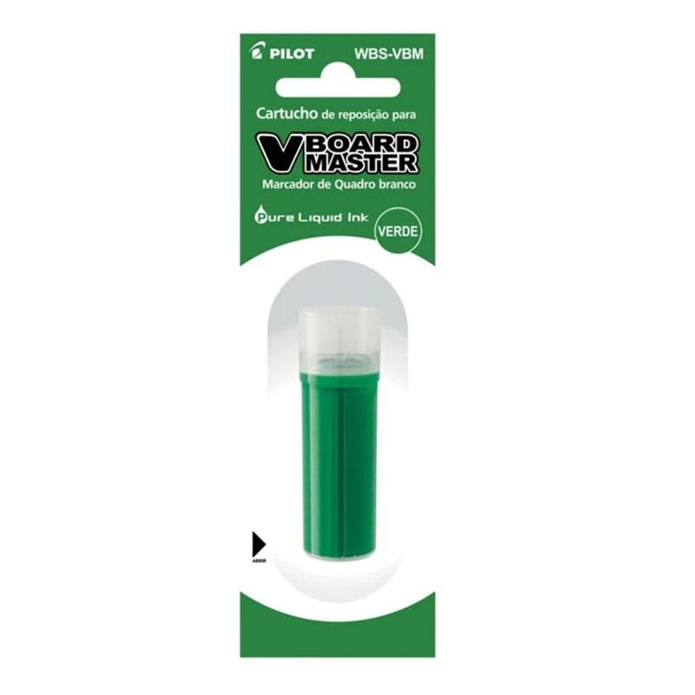 Refil para Pincel Marcador de Quadro Branco Board Master Verde - Pilot