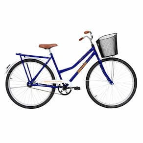 Bicicleta Aro 26 Passeio Contra Pedal Mormaii Soberana Azul