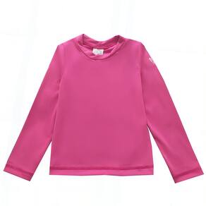 Camiseta de Praia Infantil Proteção UV 50+ Pink Tip Top