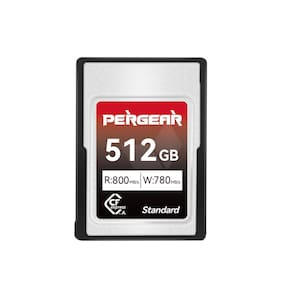 Cartão de memória CFexpress tipo A Pergear 512GB para 4K 120P, 8K 30P