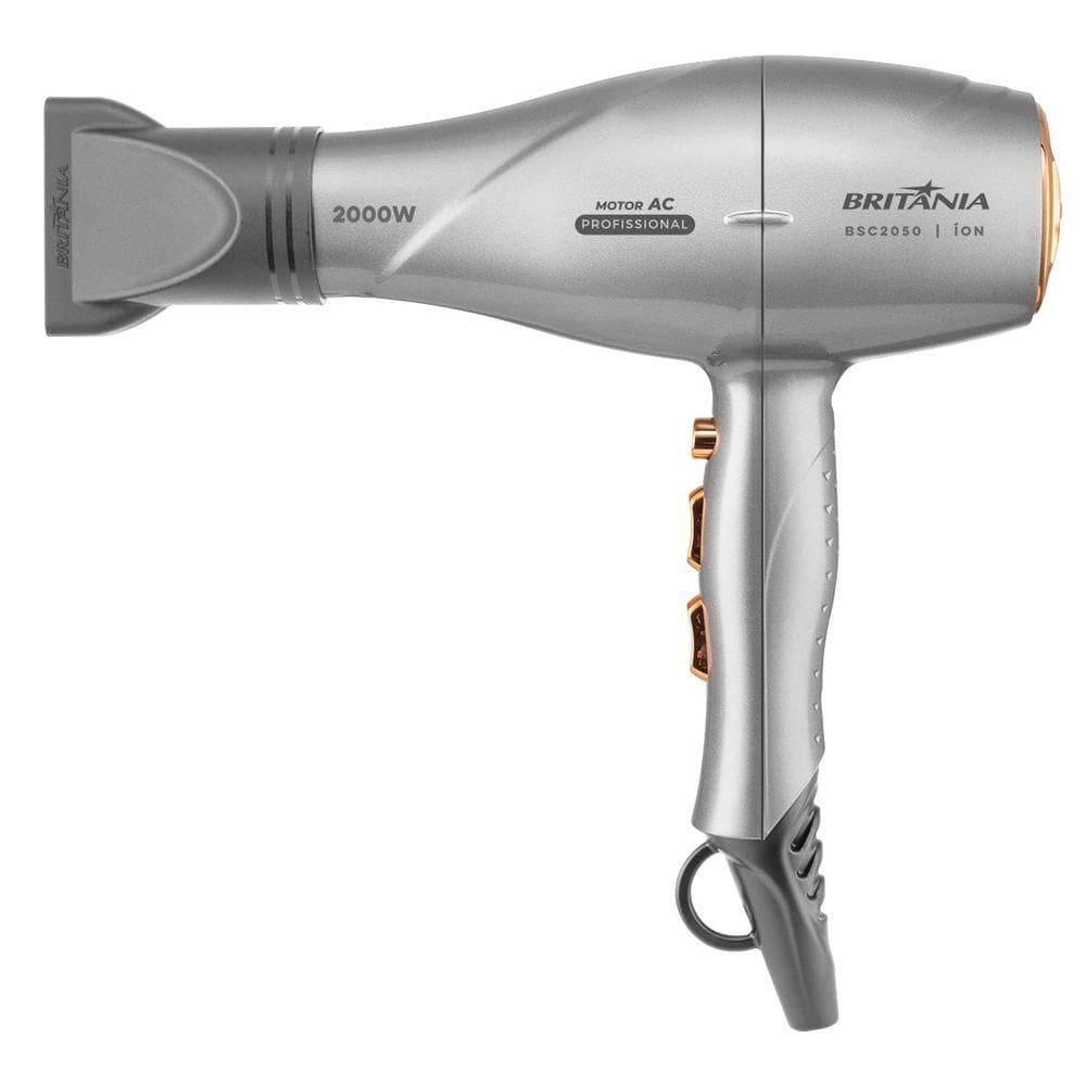Secador De Cabelos Britânia BSC2050 Motor Profissional 2000W 110V