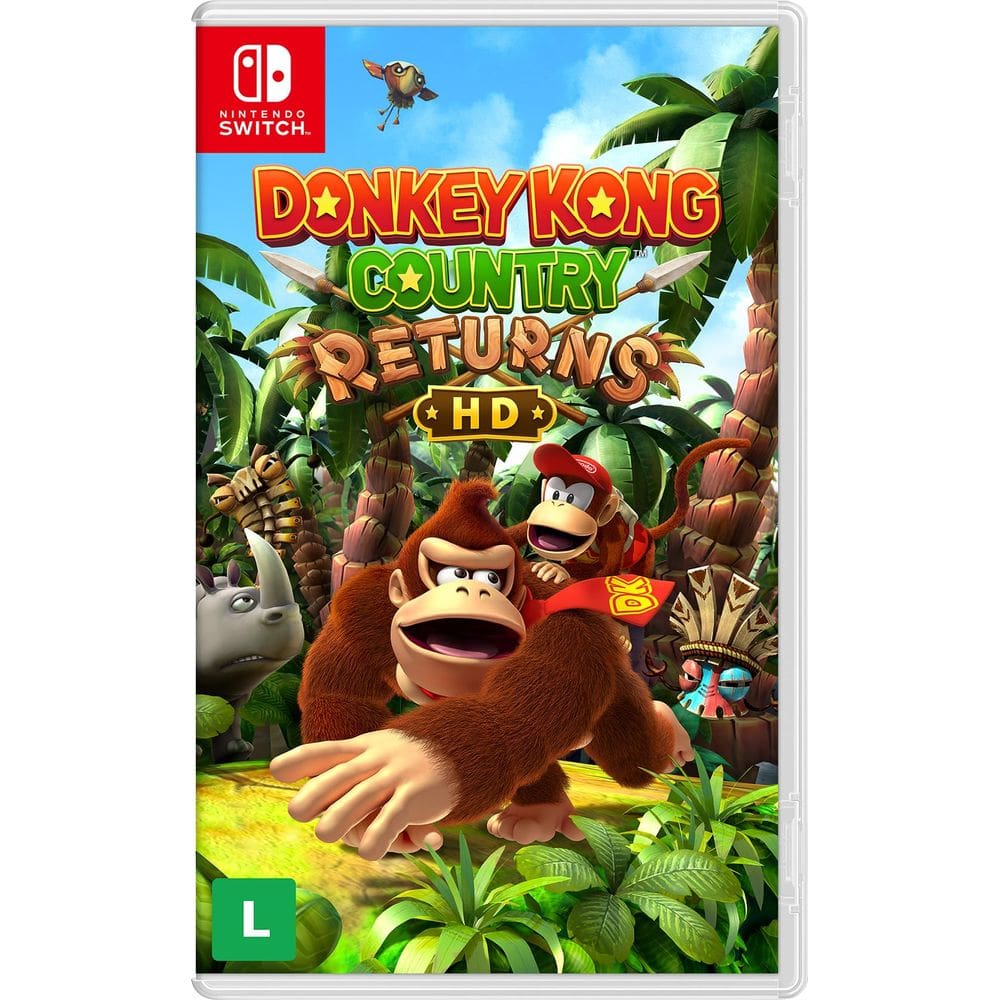 Donkey Kong Country Returns Hd - Switch