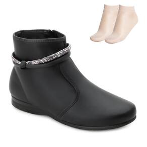Bota Cano Curto Beira Rio e Meia BR25-90841