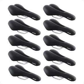 10x Selim Celim Banco Assento Gel Bike MTB Milano Bicicleta speed Anti-prostático