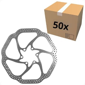 50 UNIDADES Disco Rotor De Freio A Disco Mecânico e Hidráulico 160mm Bike Parafusos