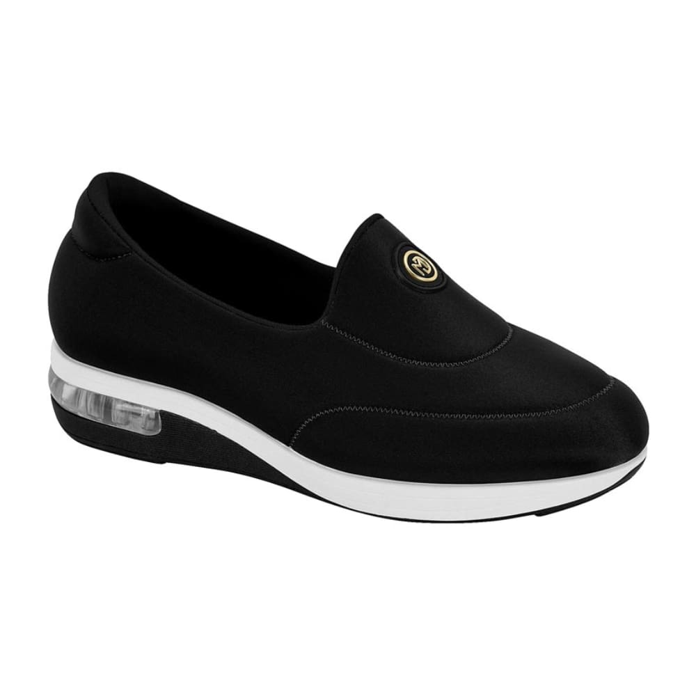 Tênis Casual Slip On Modare Ultraconforto Preto