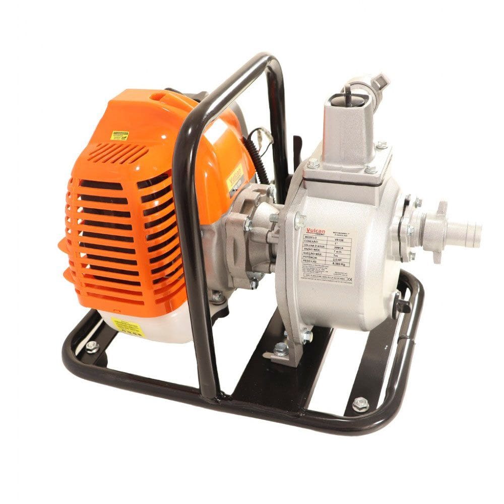 Motobomba Gasolina Autoescorvante 2T 52cc 2,5HP 1 Pol VB10B Vulcan