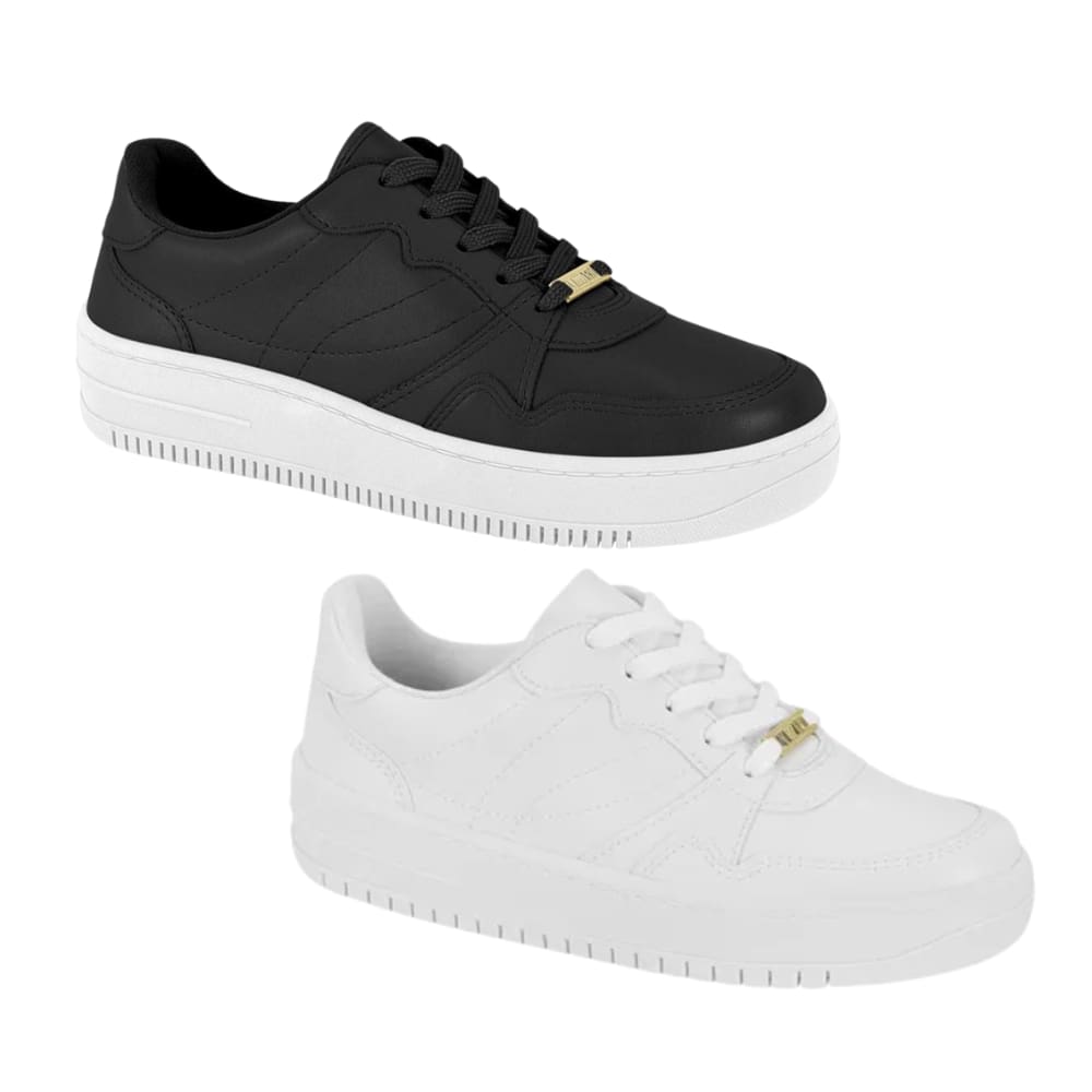 Tênis Vizzano Casual Feminino Plataforma Confortável