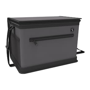 Bolsa Térmica 20L Impermeável Não Vaza Cinza Tropical Soprano