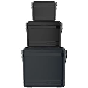 Kit Caixa Térmica Cooler com três 32L, 12L e 5L Preta Tropical Soprano