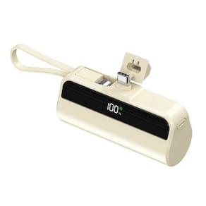 Carregador Portátil 5000Mah Lightning/USB-C Minimen - MM-CDB221
