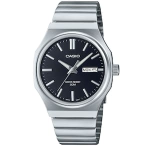 Relógio CASIO masculino analógico prata MTP-E735D-1AVDF