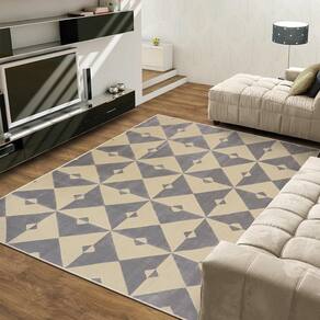 Tapete Lyre Geometrico 150X200 Tapetes São Carlos