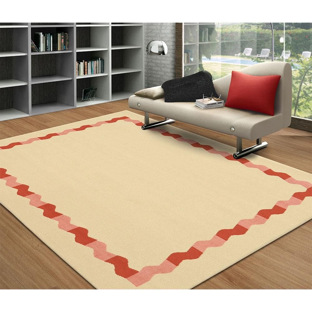 Tapete Lyre Rosa 150X200 Tapetes São Carlos