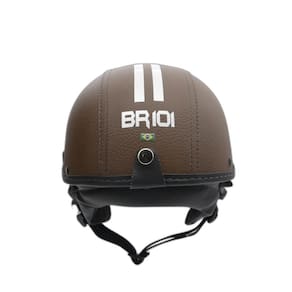 Capacete Coquinho Br 101 Marrom Cristal Pp - Scooter/Bike