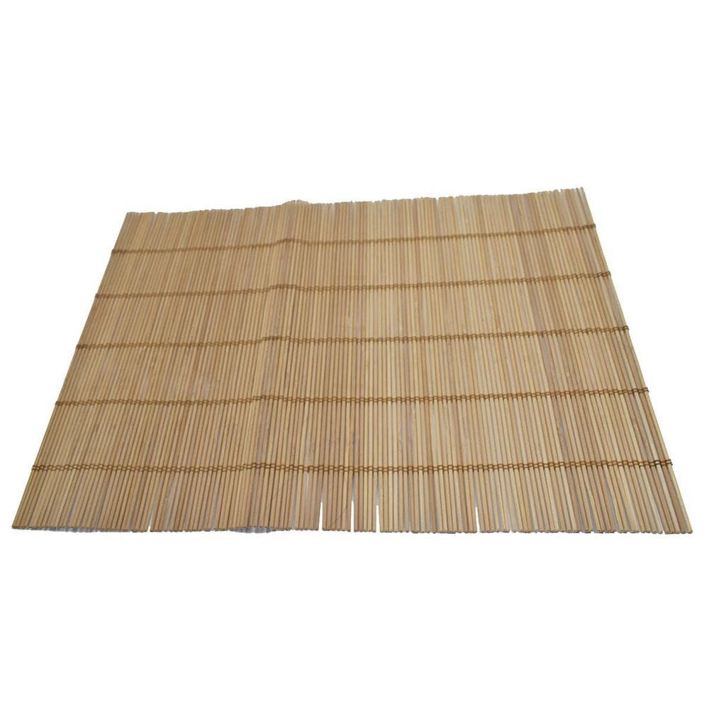 Jogo Americano Retangular Vazado 45 X 30Cm 1 Peça Bambu Bege