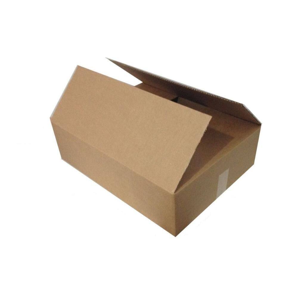 Kit 25 Caixa De Papelão 40X20X15 Parda Tipo Maleta