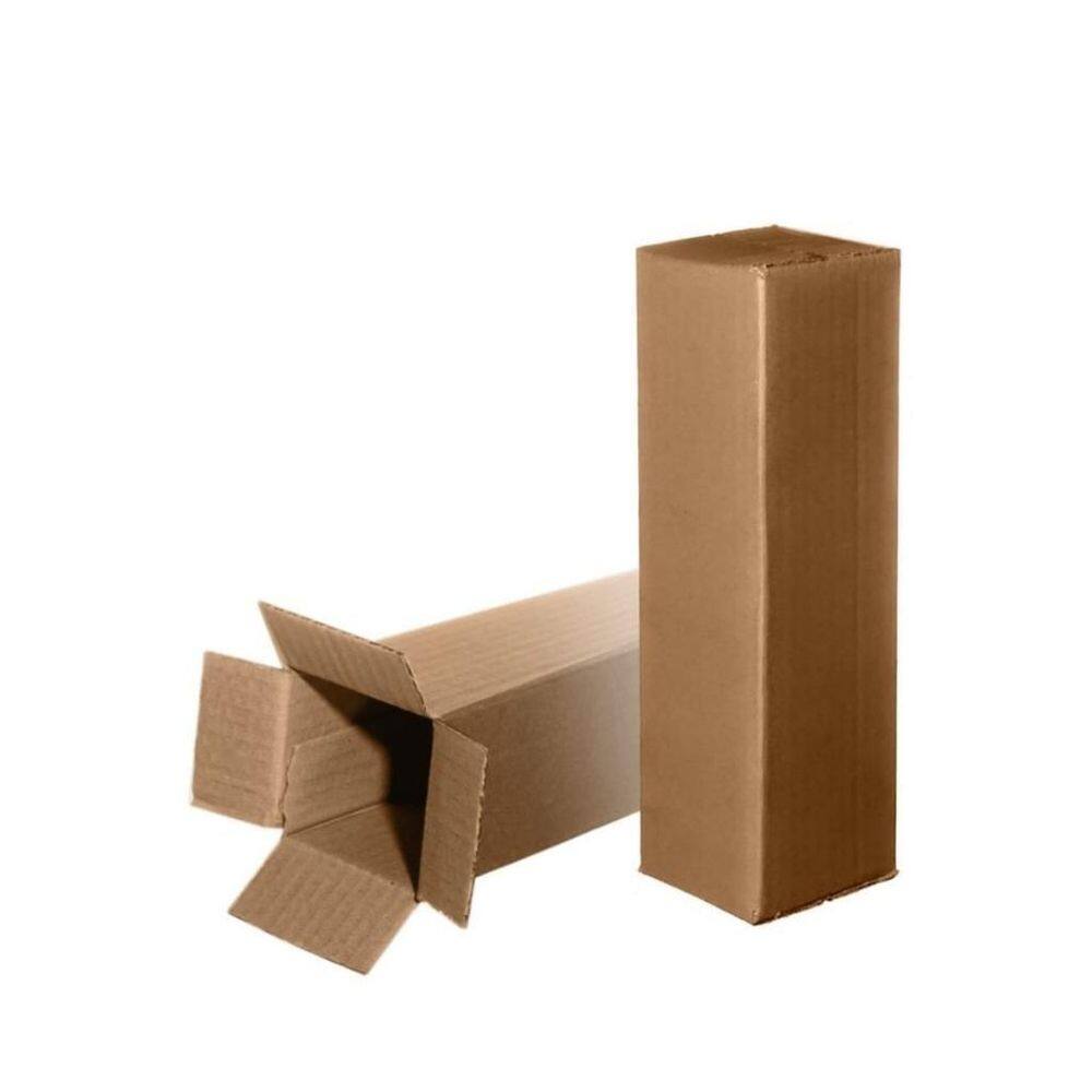 Kit Caixa De Papelão 15X15X35 Parda Tipo Maleta 25 Unidades