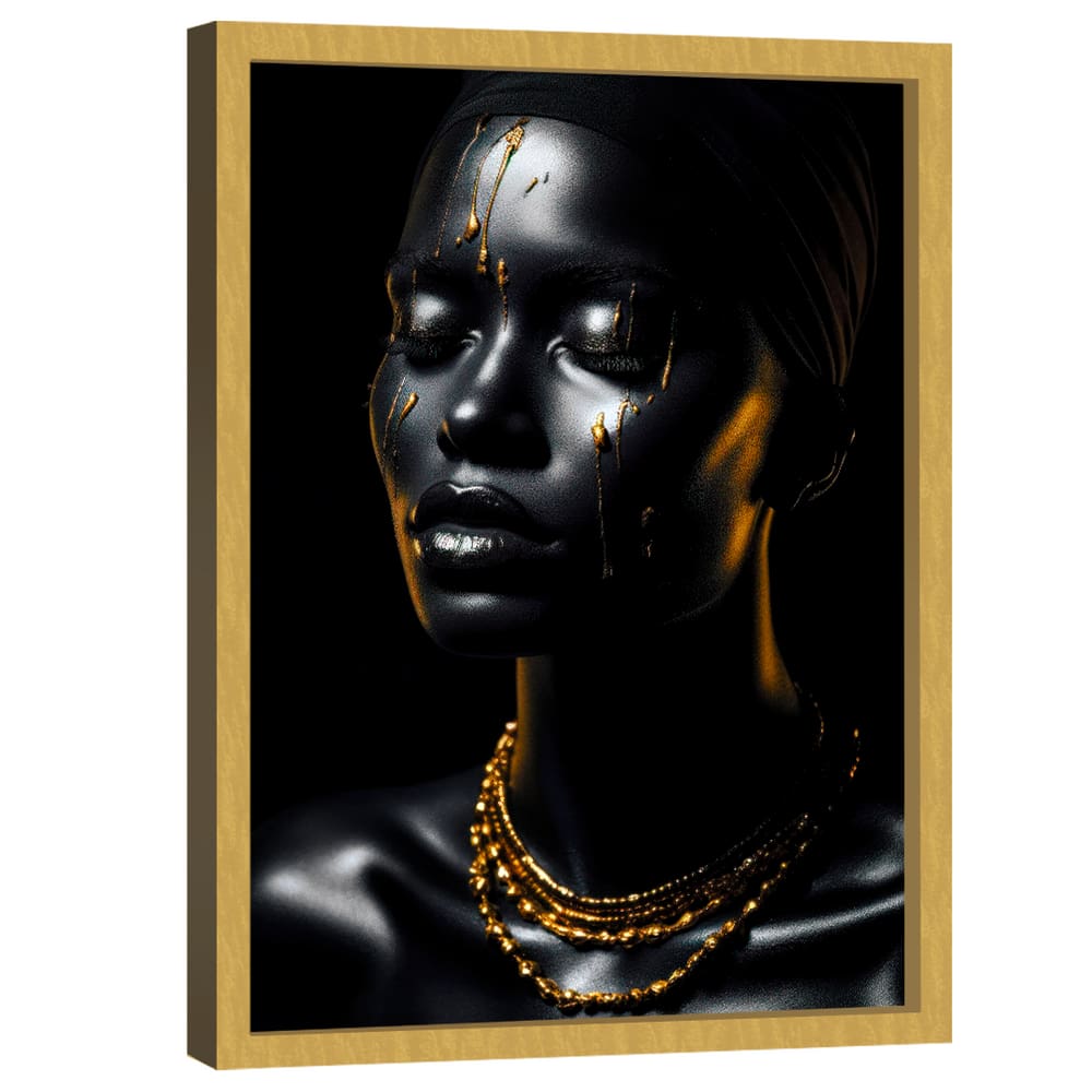 Quadro Decorativo Beleza Africana
