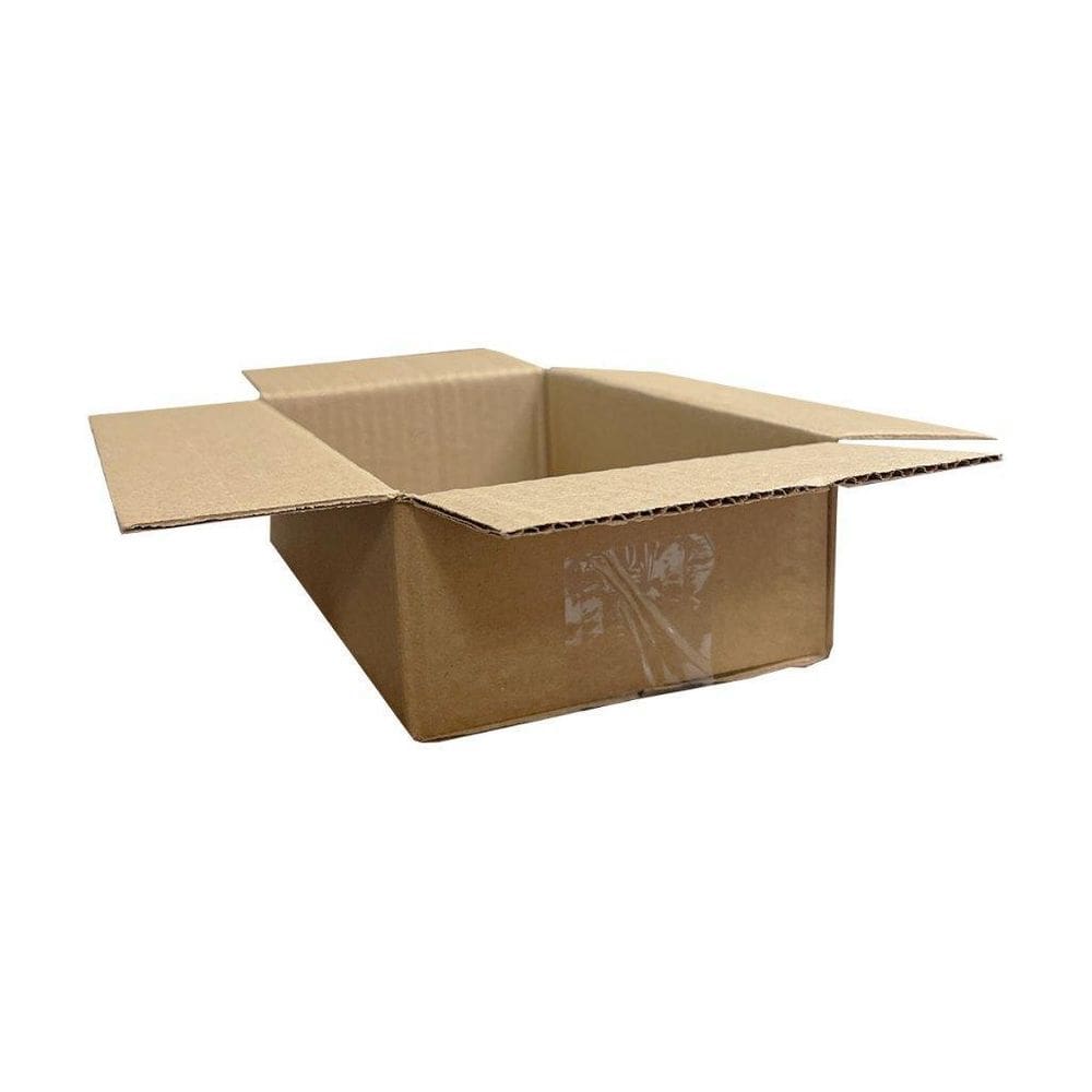 Caixa De Papelão 20X14X8 Parda Tipo Maleta