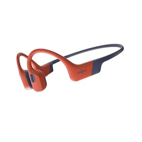 Fones de ouvido Bluetooth SHOKZ OpenSwim Pro 32GB MP3 player vermelho