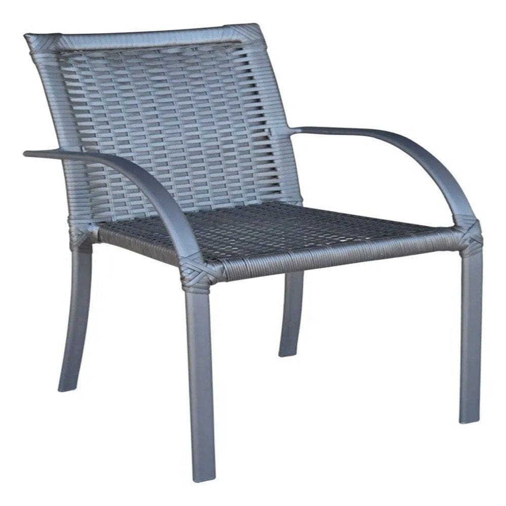 Cadeira para Jardim de Fibra Ascoli Preto