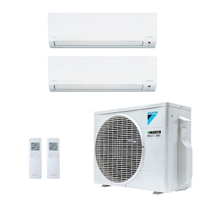 Ar Condicionado Bi Split Inverter Daikin 18.000 Btus (2x Evap 12.000) Quente e Frio 220v