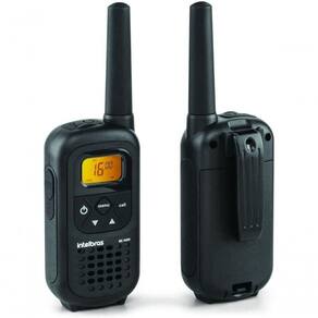 Rádio Comunicador Intelbras Rc 4002 Par 26 Canais Até 20km Preto