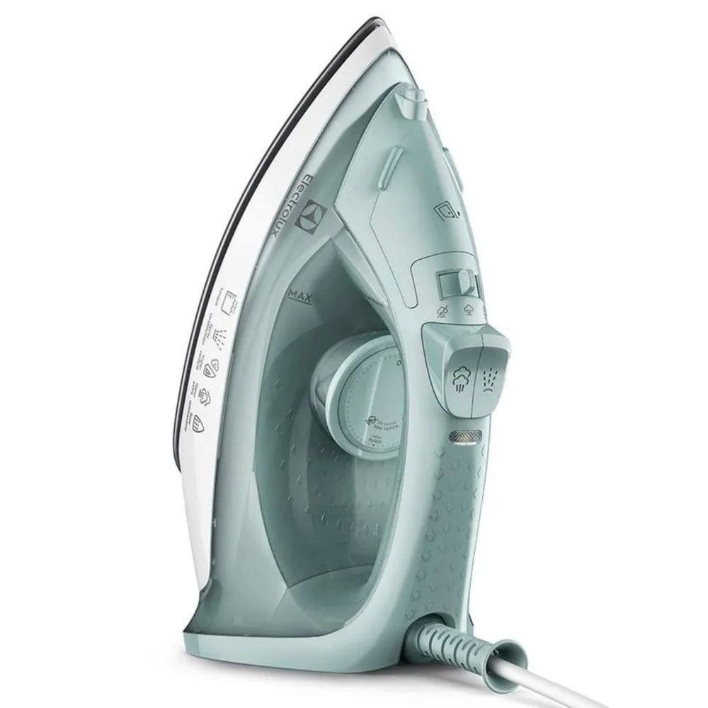 Ferro de Passar Roupas A Vapor e Seco 1200w Efficiente 60Hz Base Antiderrapante Electrolux ESI11