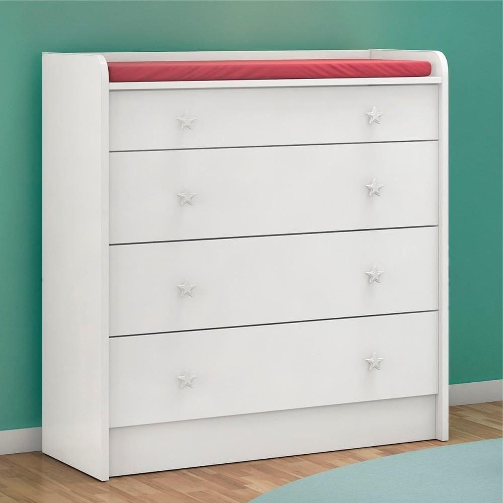Cômoda Trocador Branco (