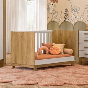 4315 - Berco Mini Cama Slim Freijo Toq/branco Acetinado (