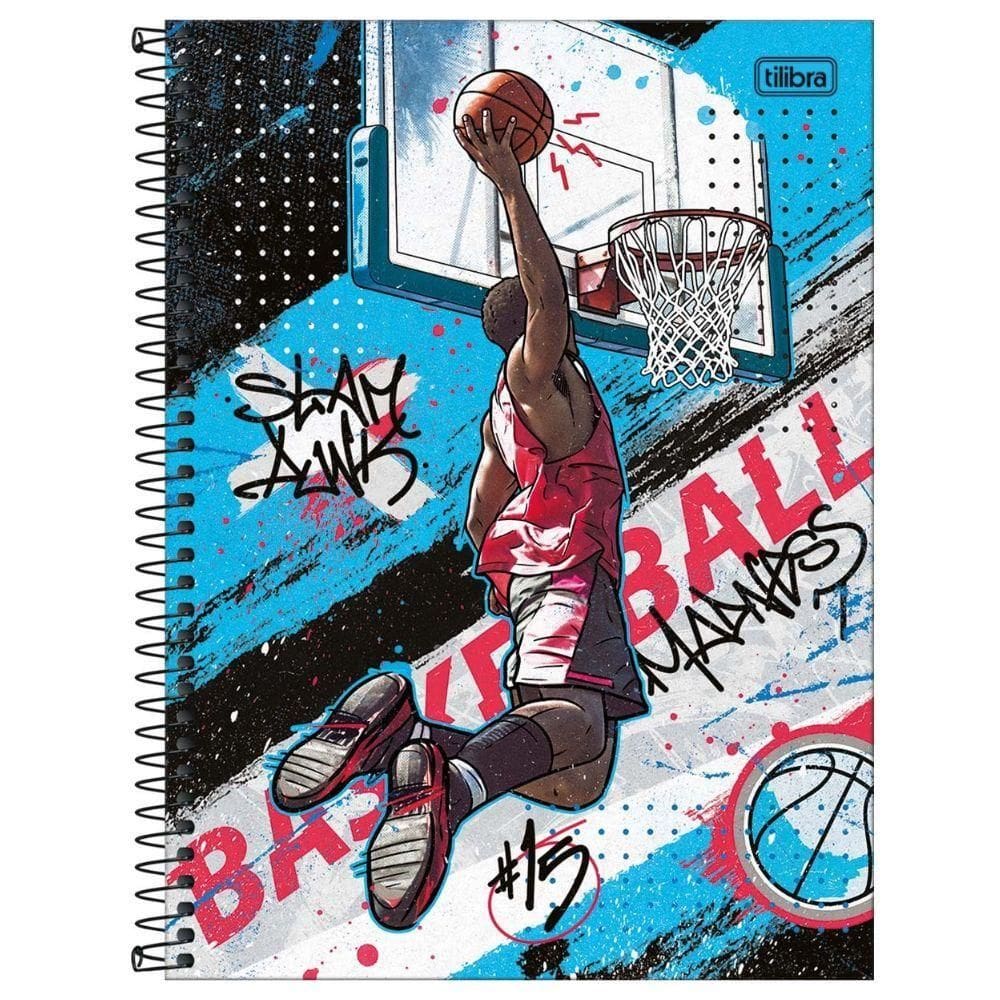 Caderno Espiral Capa Dura Universitário A4 1 Matéria 80 Folhas Do It! Tilibra Estampa 2