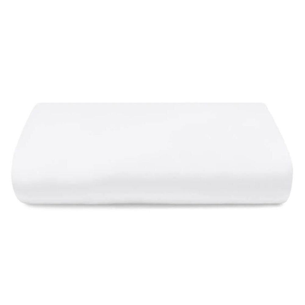 Lençol Avulso Buettner Queen Percal 150 Fios Casual Color Com Elástico Branco