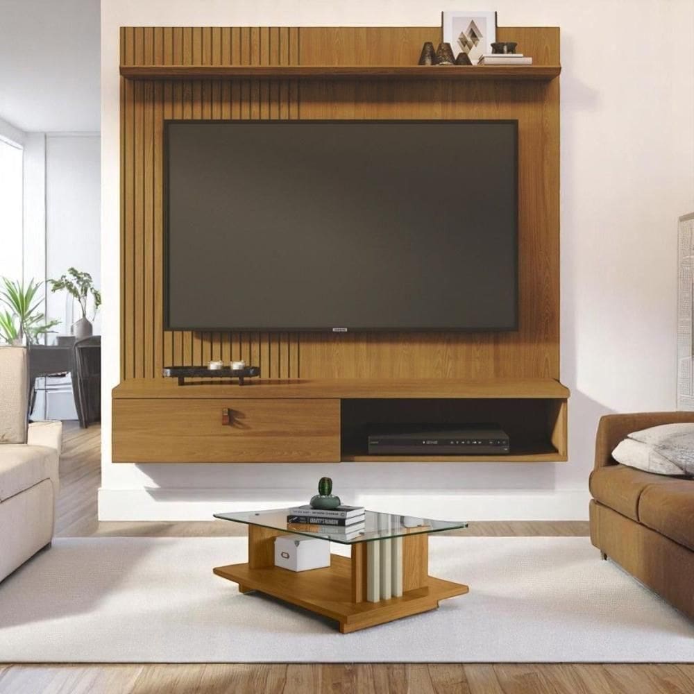 Conjunto Mira C/ Mesa De Centro Domo Cumaru/opala