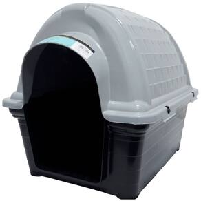 Casinha de Cachorro Cão e Gato Plástica Iglu Número 5 Porte Médio Furacão Pet N5,0