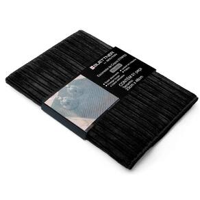 Escorredor De Copos Buettner Microfibra 80% Poliéster/20% Poliamida Cooking Stripes 23cm X 48cm Preto