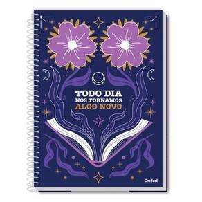 Caderno Espiral Universitário A4 1 Matéria 80 Folhas Capa Dura A Deusa Credeal Estampa 4