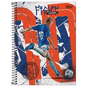 Caderno Espiral Capa Dura Universitário A4 1 Matéria 80 Folhas Do It! Tilibra Estampa 1