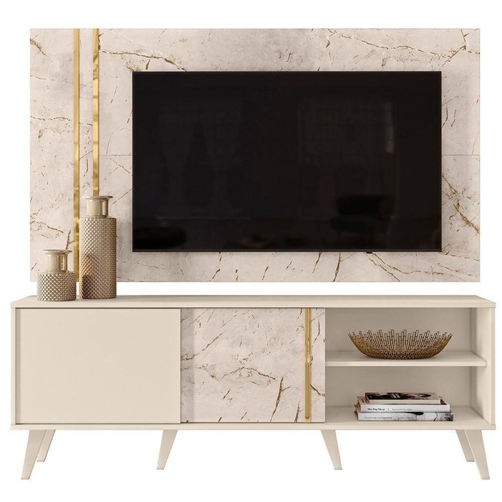 Painel Rack Bancada 60 Pol 160 Cm Cronos Madetec