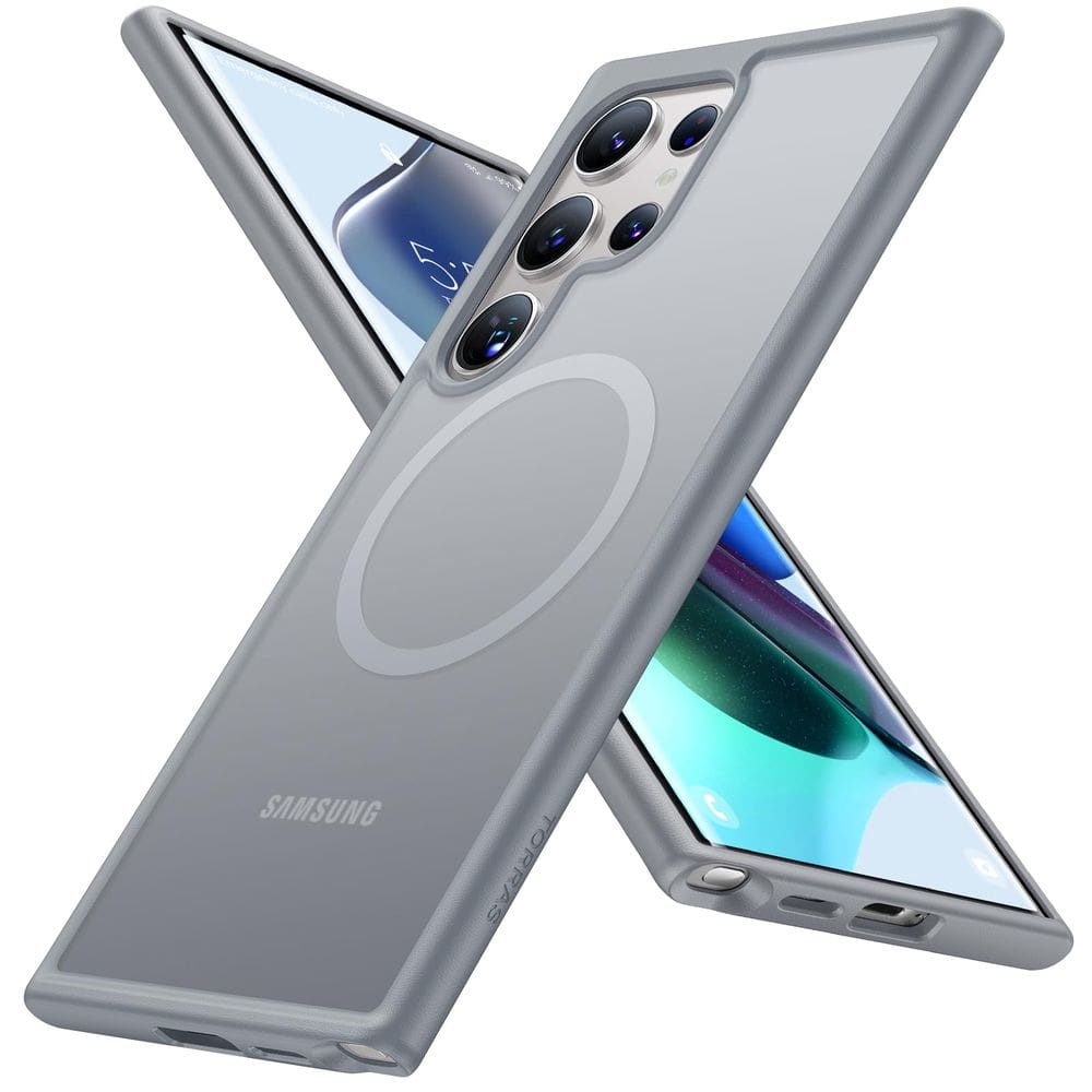 Capa de telefone TORRAS magnética à prova de choque para Galaxy S24 Ultra