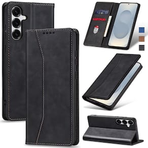 Capa tipo carteira flip Jasonyu para Samsung Galaxy S25 Plus/S25+