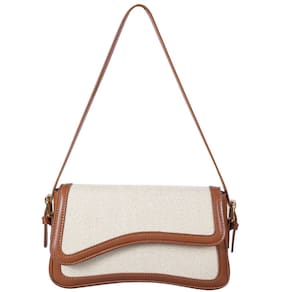Bolsa de ombro Amszke Y2K Trendy Summer Purse vegan Leather