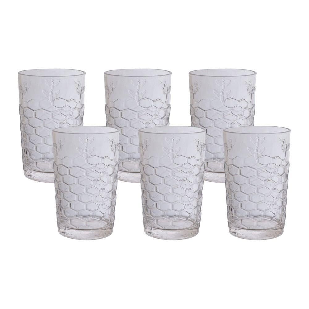 Jogo de Copo 6 peças Long  Drink 380 ml  -Hauskraft