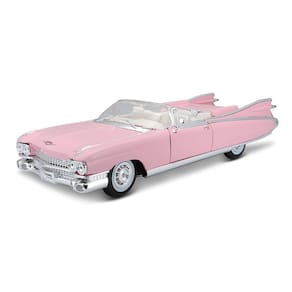 Modelo de carro Maisto 1959 Cadillac Eldorado 1:18 rosa