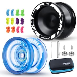Pacote Yoyo MAGICYOYO 2 V3 Black + K2 Crystal com kit de acessórios