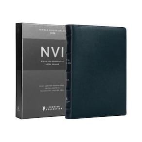 Bíblia Sagrada Nvi Premier Collection, Capa Azul